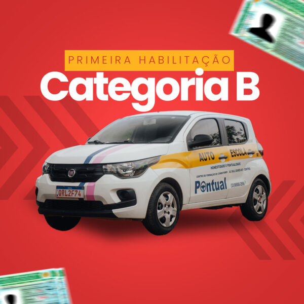 Pacote de Primeira Habilitação Categoria B (Carro)